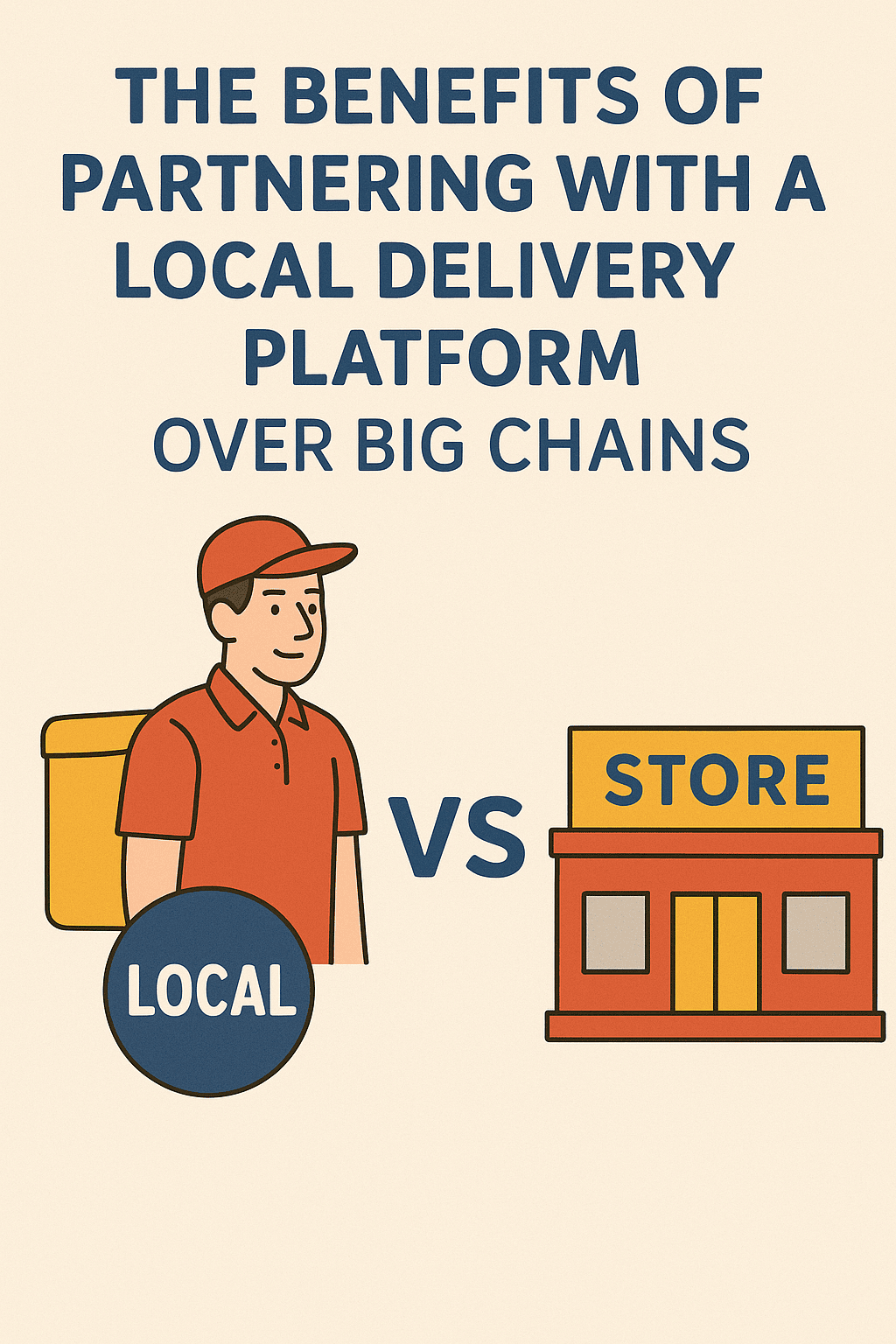 The Benefits of Partnering with a Local Delivery Platform Over Big Chains