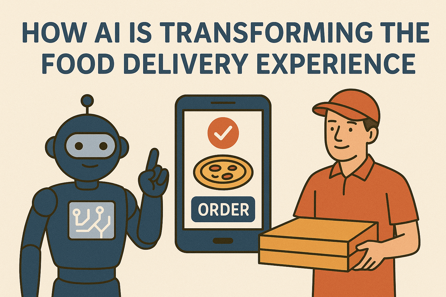 How AI Is Transforming the Food Delivery Experience