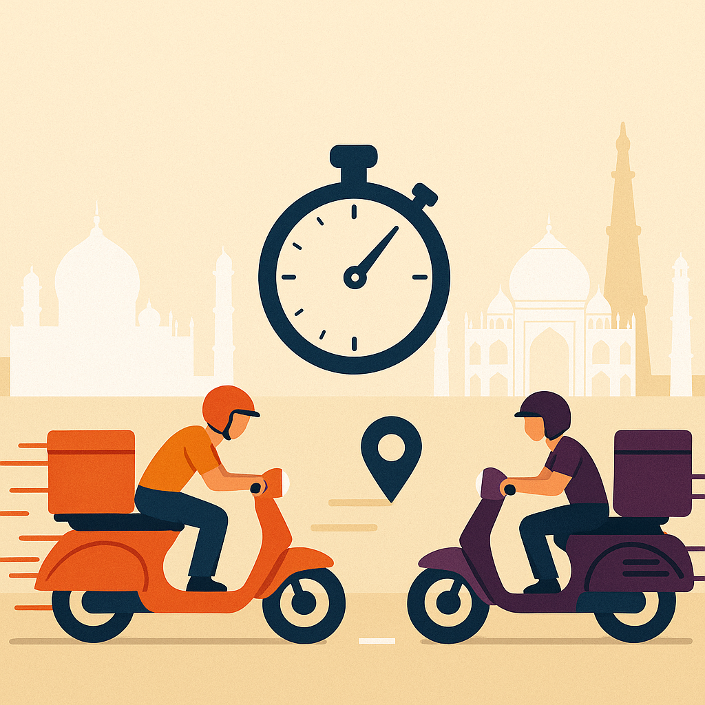 Quick Commerce in the Middle East and India: Two Giants Racing Toward Instant Delivery
