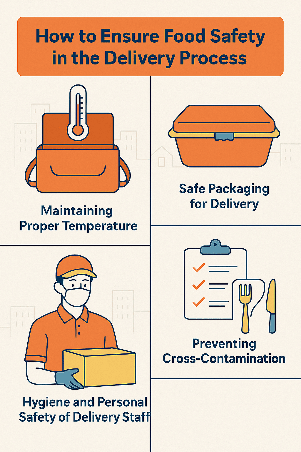 How to Ensure Food Safety in the Delivery Process
